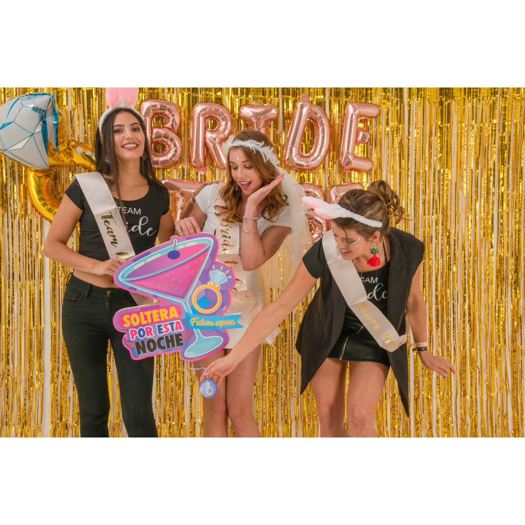 Banda "Bride to be" rosada