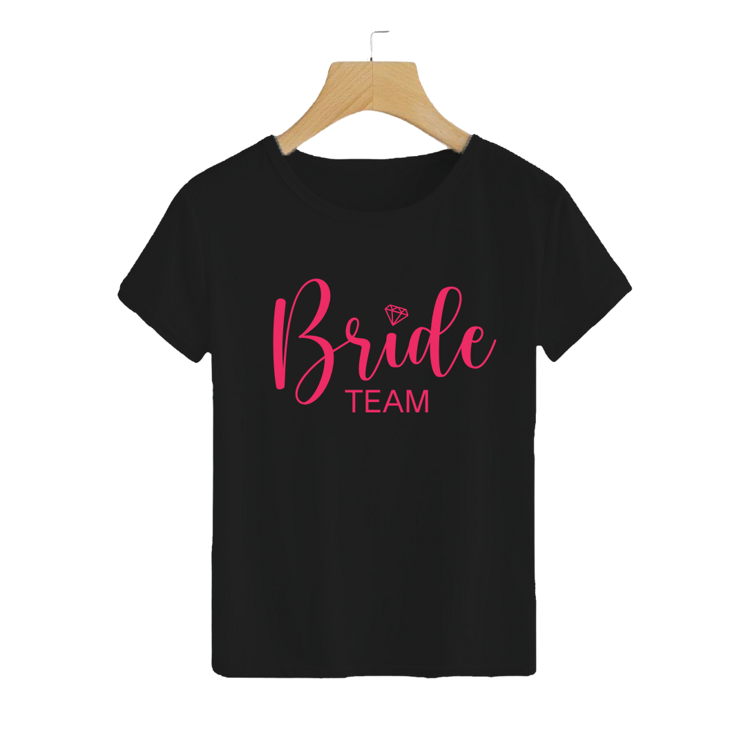 Polera Bride Team Negro