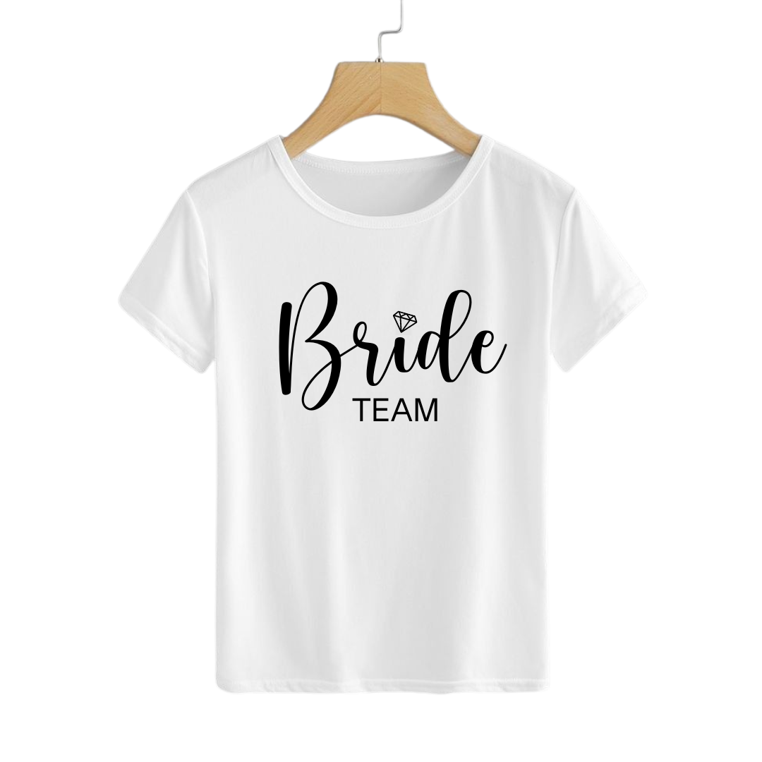 Polera Bride Team Blanco