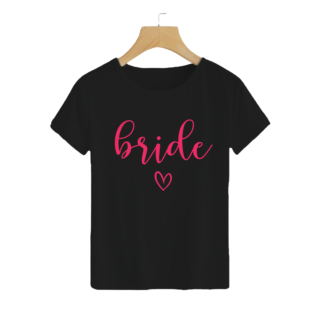 Polera Bride Corazón Negro