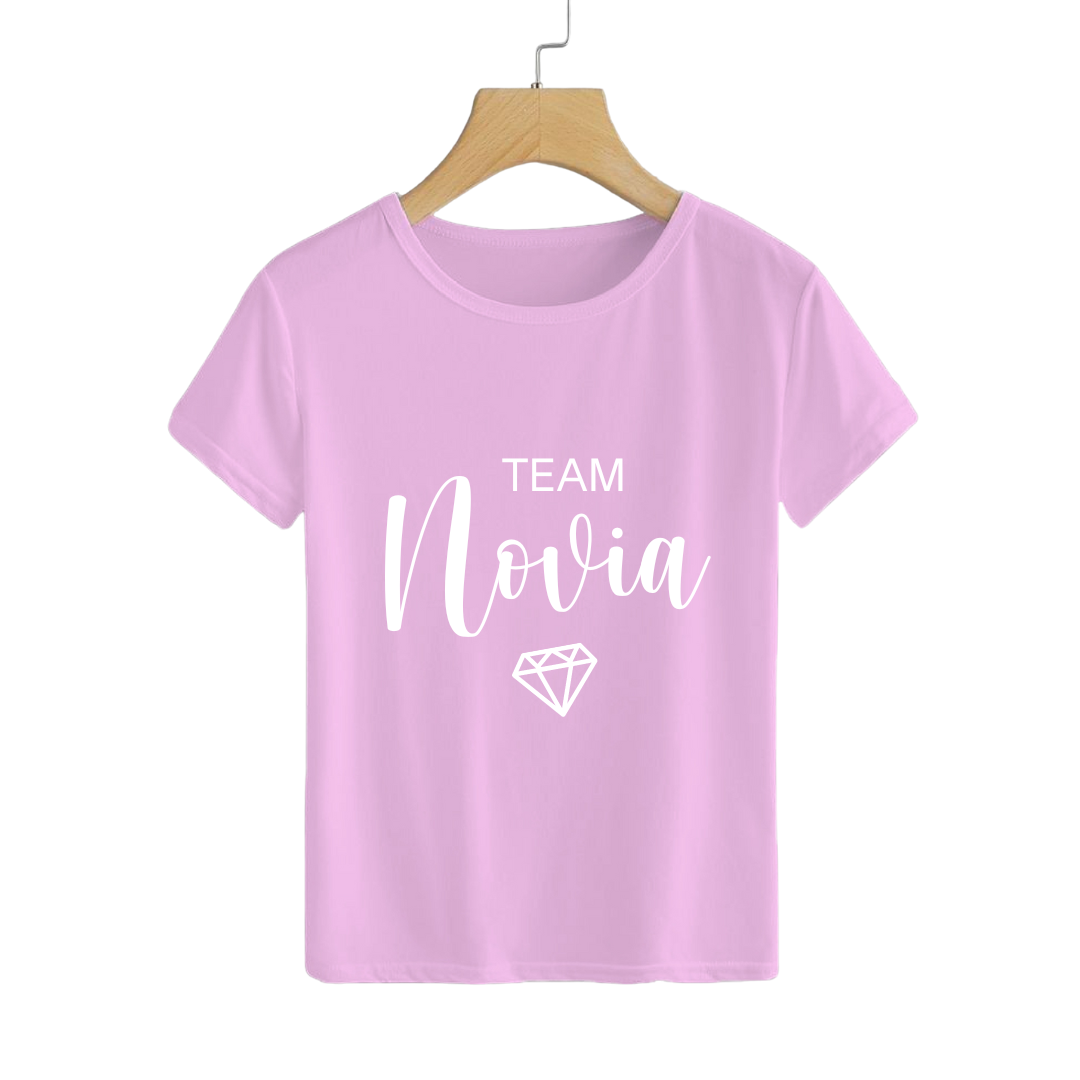 Polera Team Novia Pink