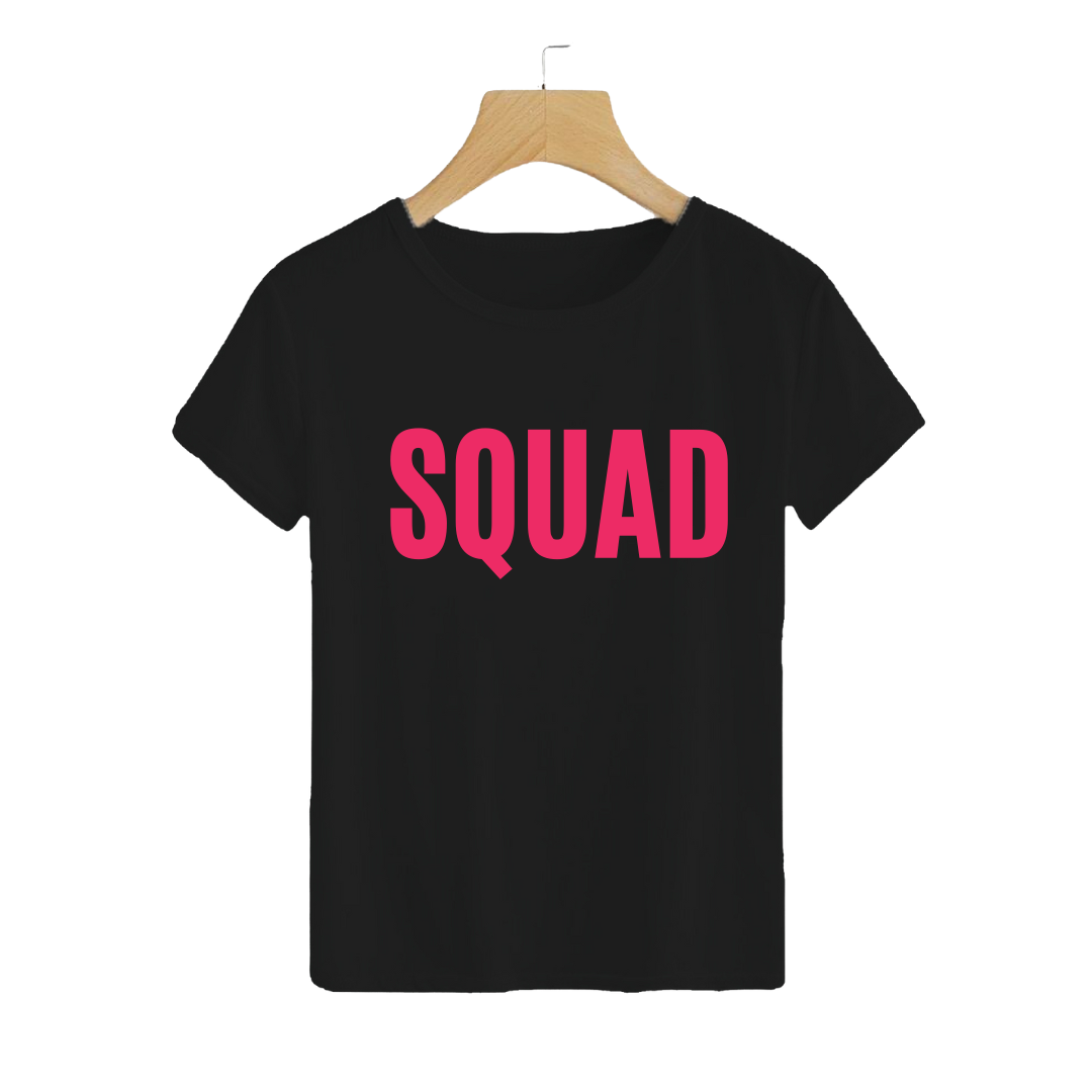 Polera SQUAD Negro