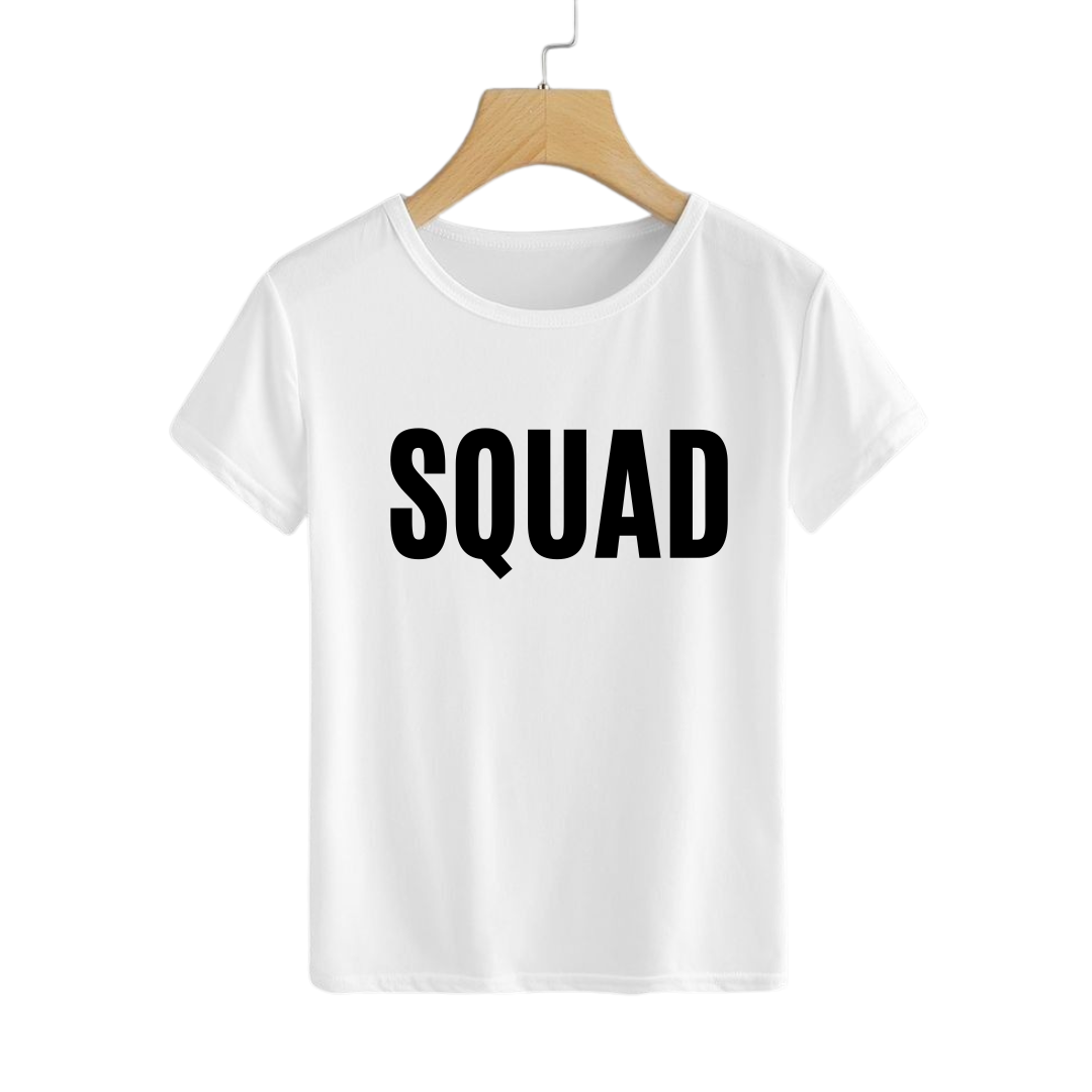 Polera SQUAD Blanco