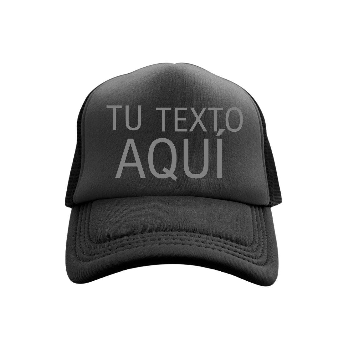 Jockey Personalizado Negro