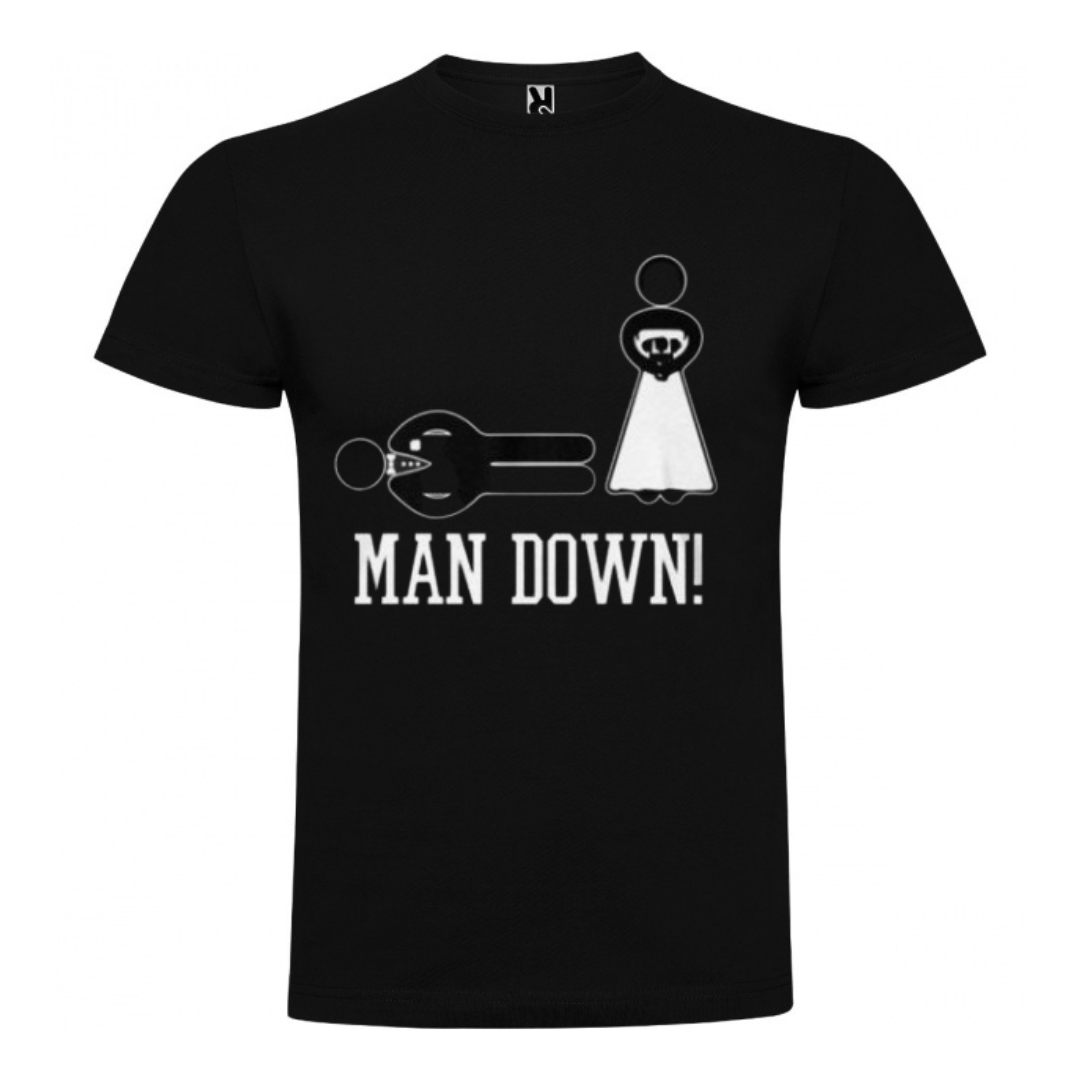 Polera MAN DOWN!