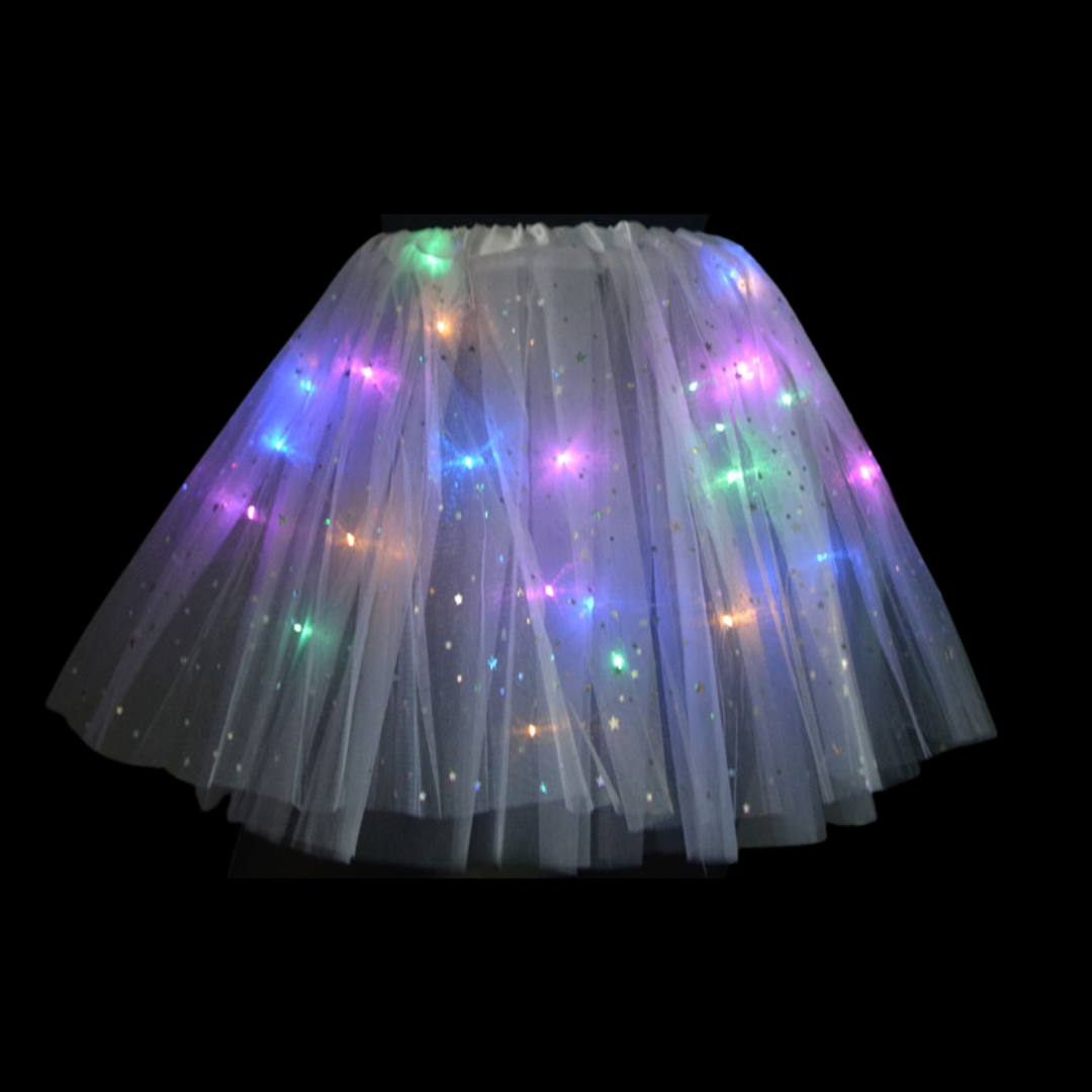 Tutú Blanco con luces LED