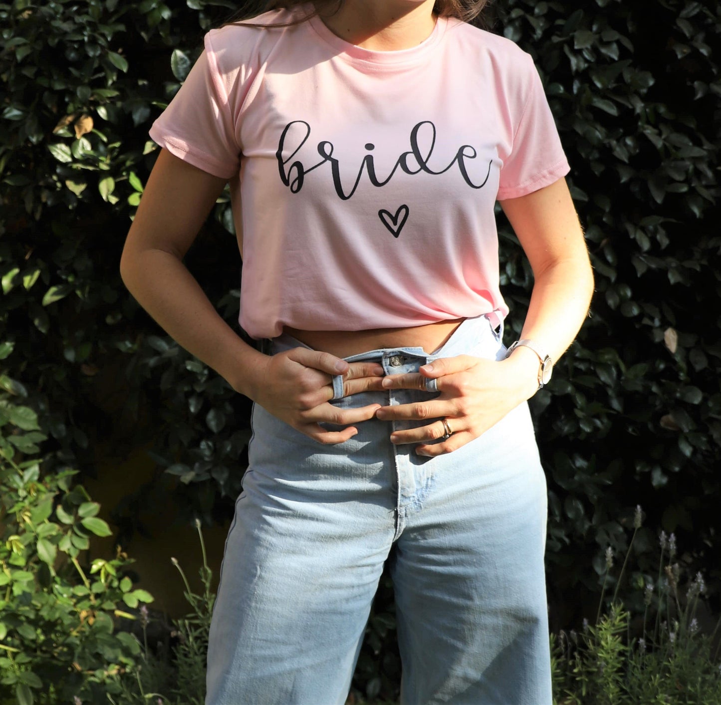 Poleras "Bride" rosadas ¡Descuento x últimas tallas!