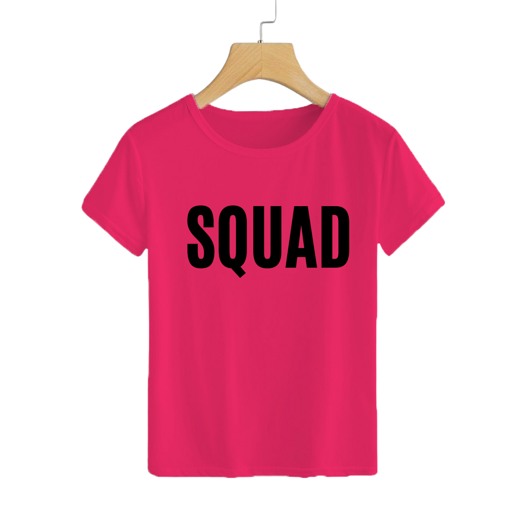 Polera SQUAD Fucsia