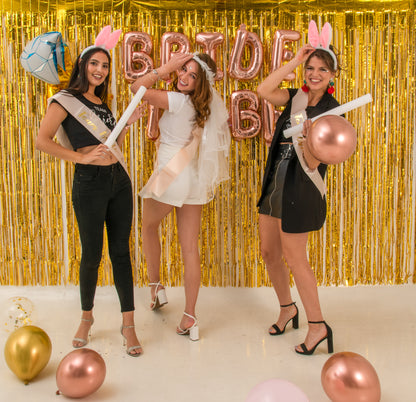 Banda "Bride to be" rosada
