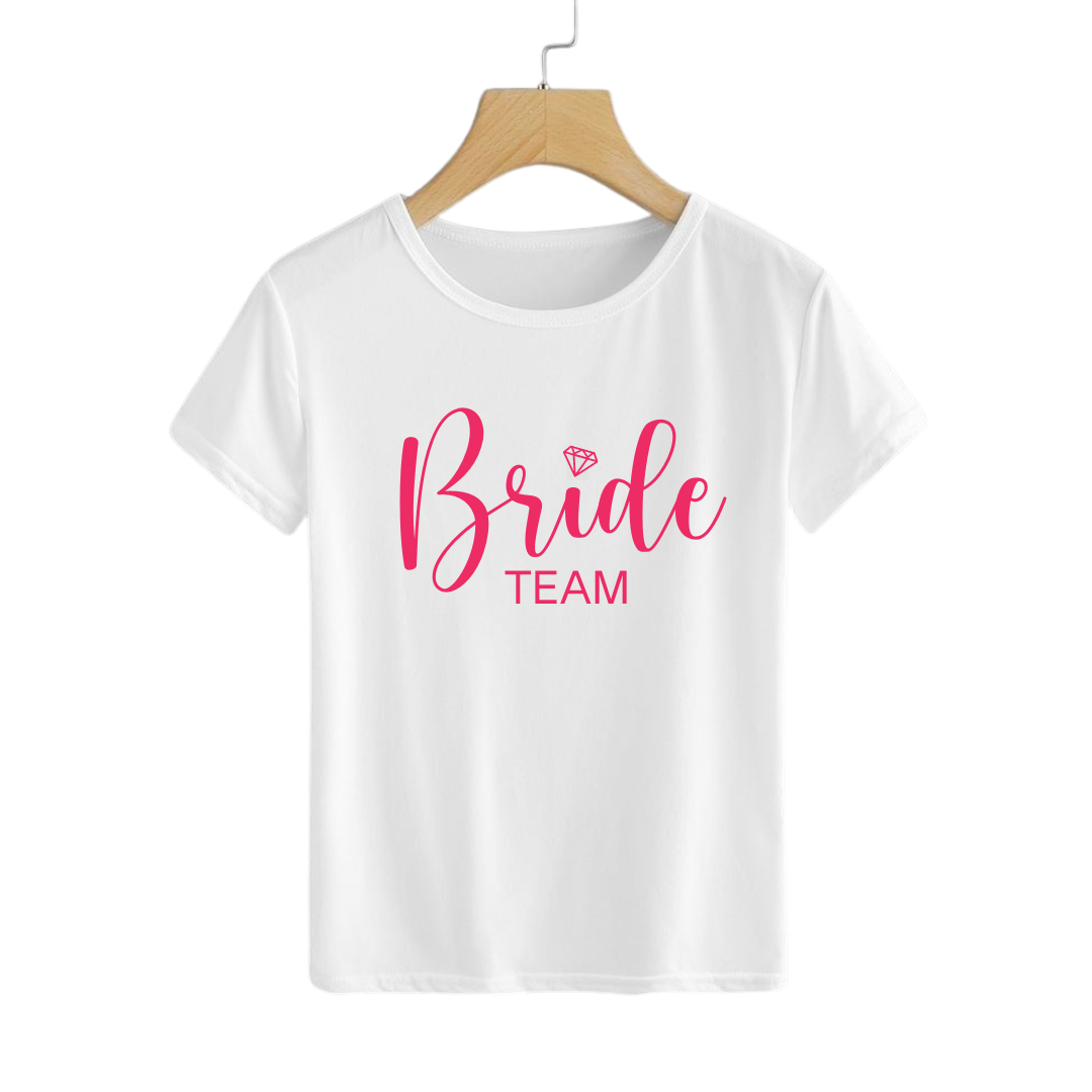Polera Bride Team Blanco