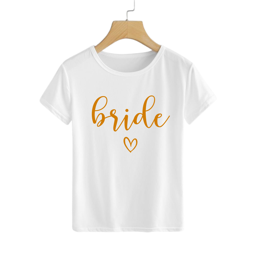 Polera Bride Corazón Blanco
