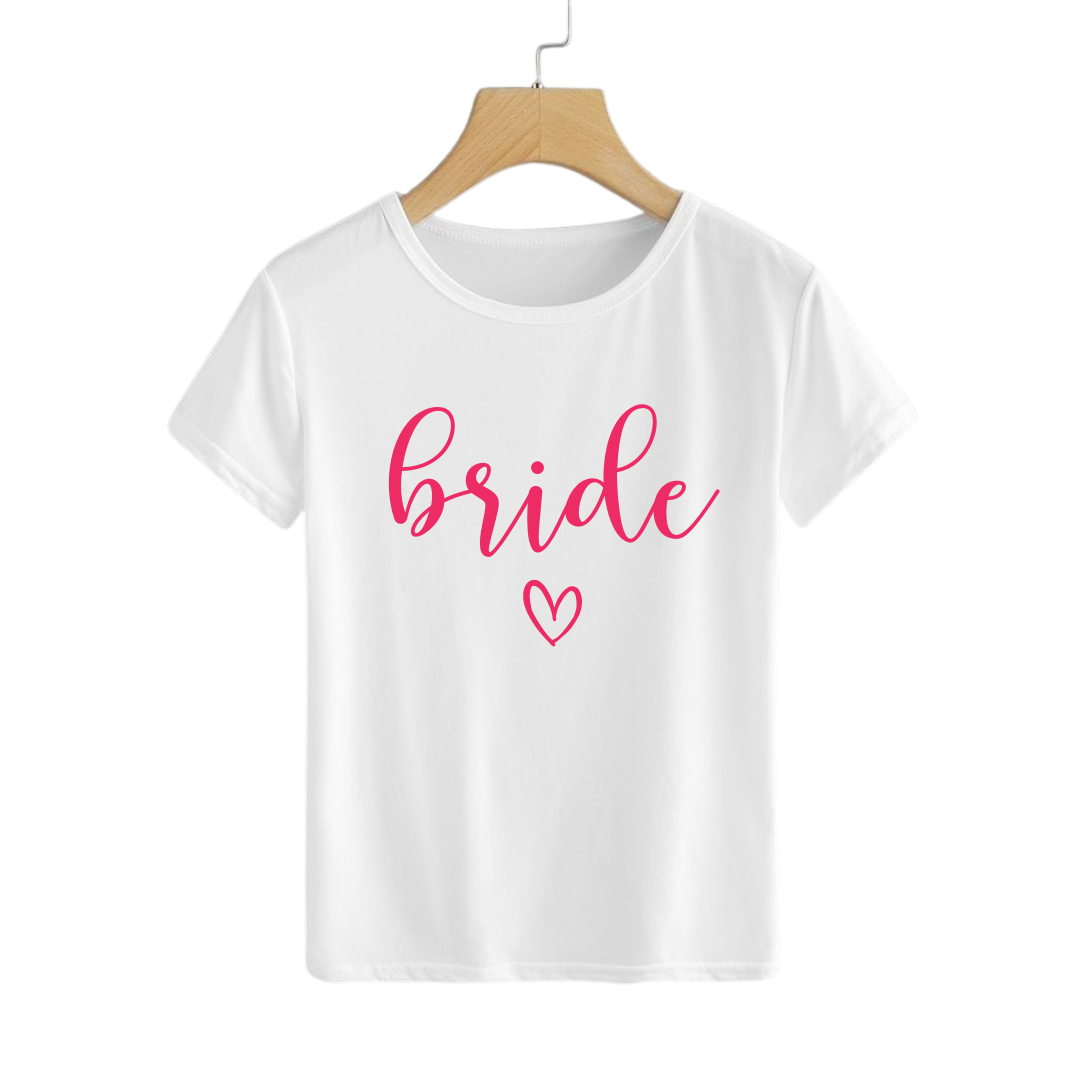 Polera Bride Corazón Blanco