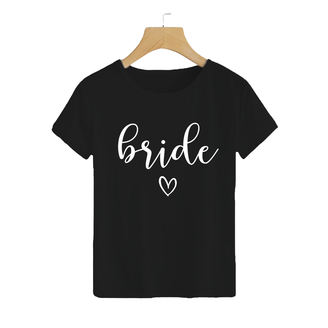 Polera Bride Corazón Negro