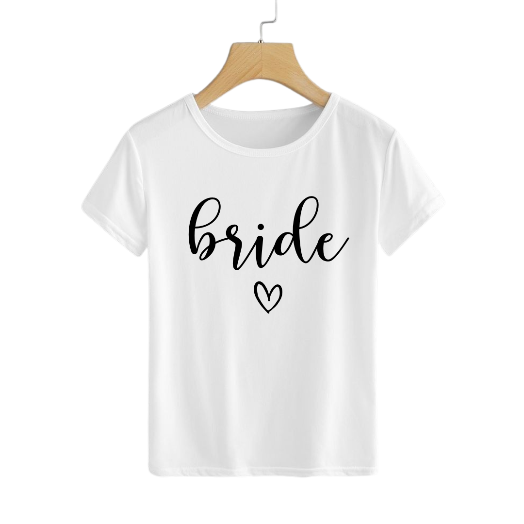 Polera Bride Corazón Blanco
