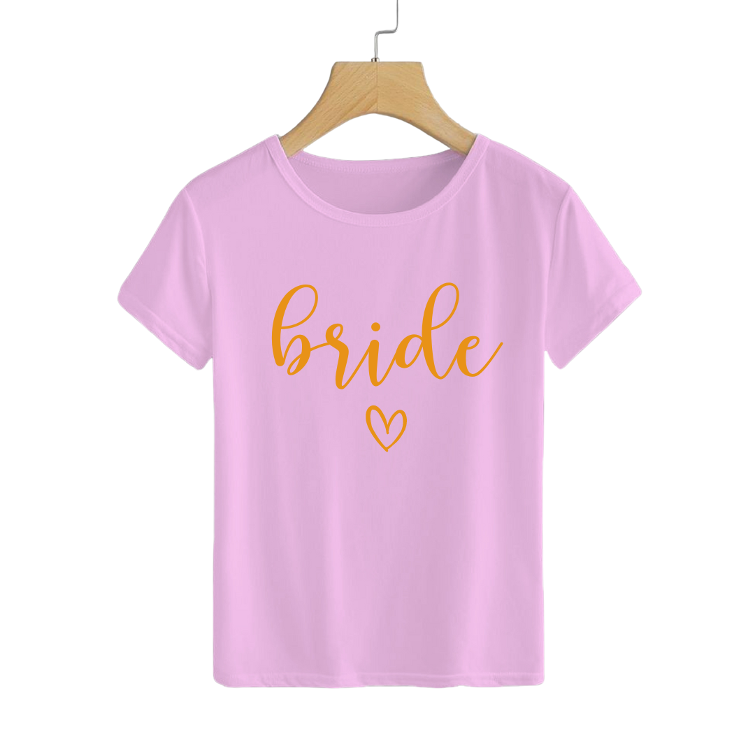 Polera Bride Corazón Pink