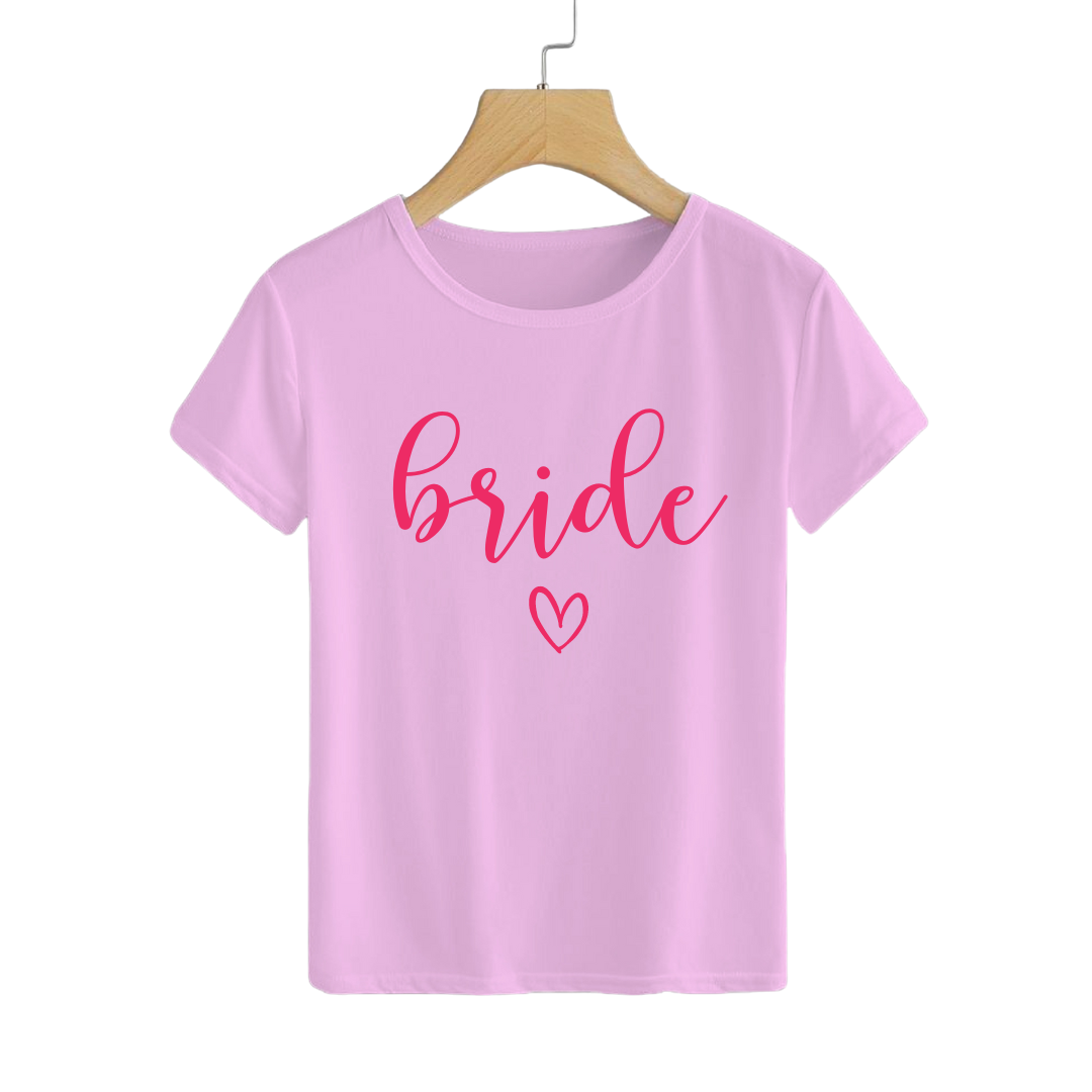 Polera Bride Corazón Pink