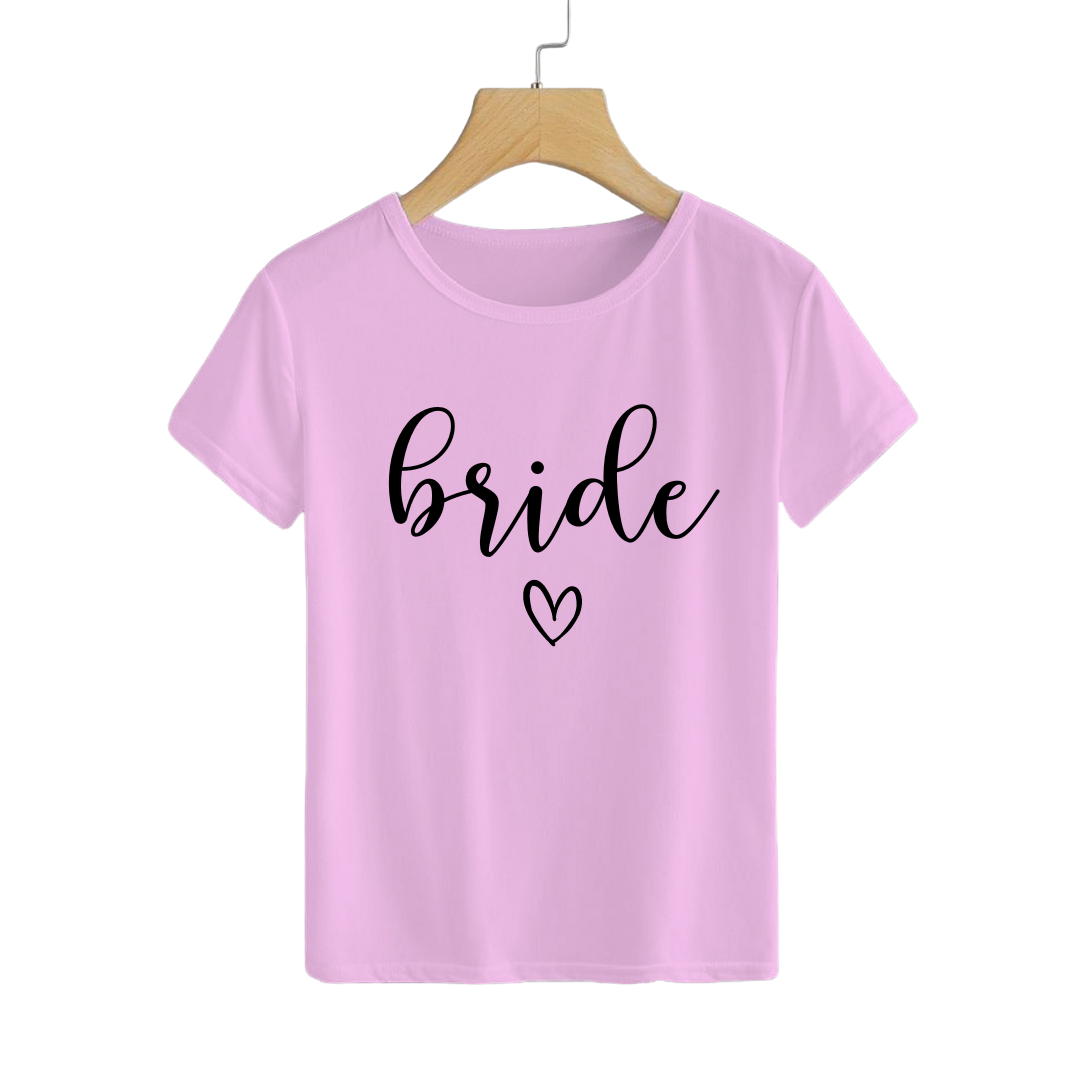 Polera Bride Corazón Pink