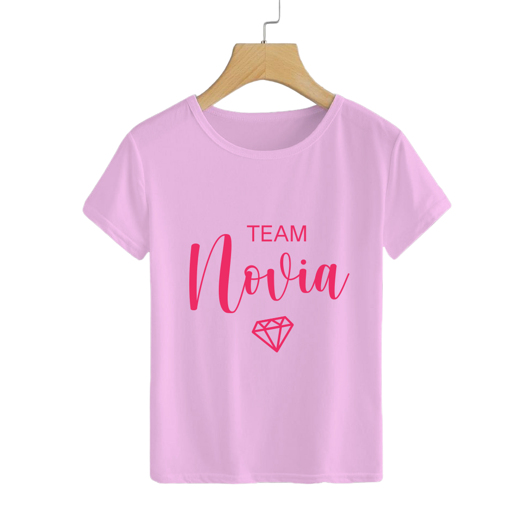 Polera Team Novia Pink