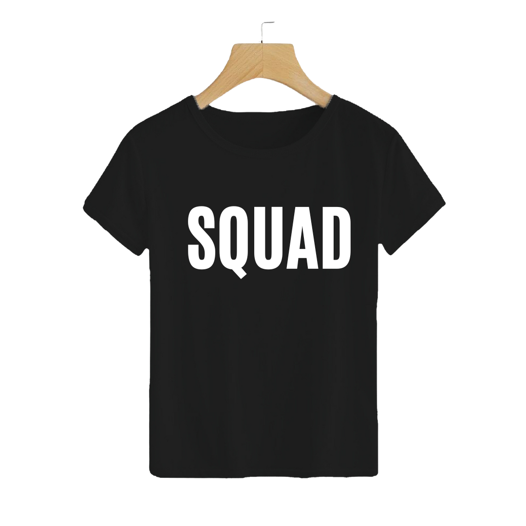 Polera SQUAD Negro