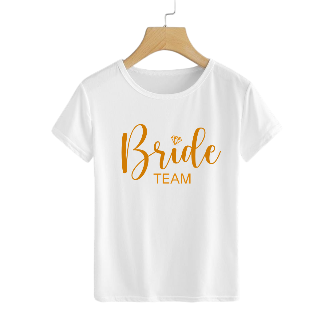 Polera Bride Team Blanco