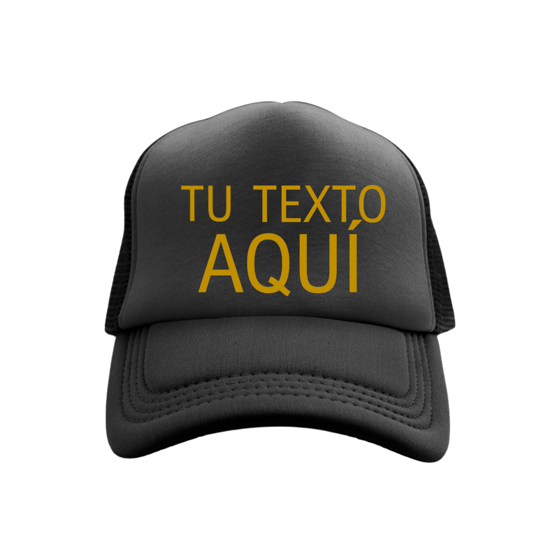 Jockey Personalizado Negro