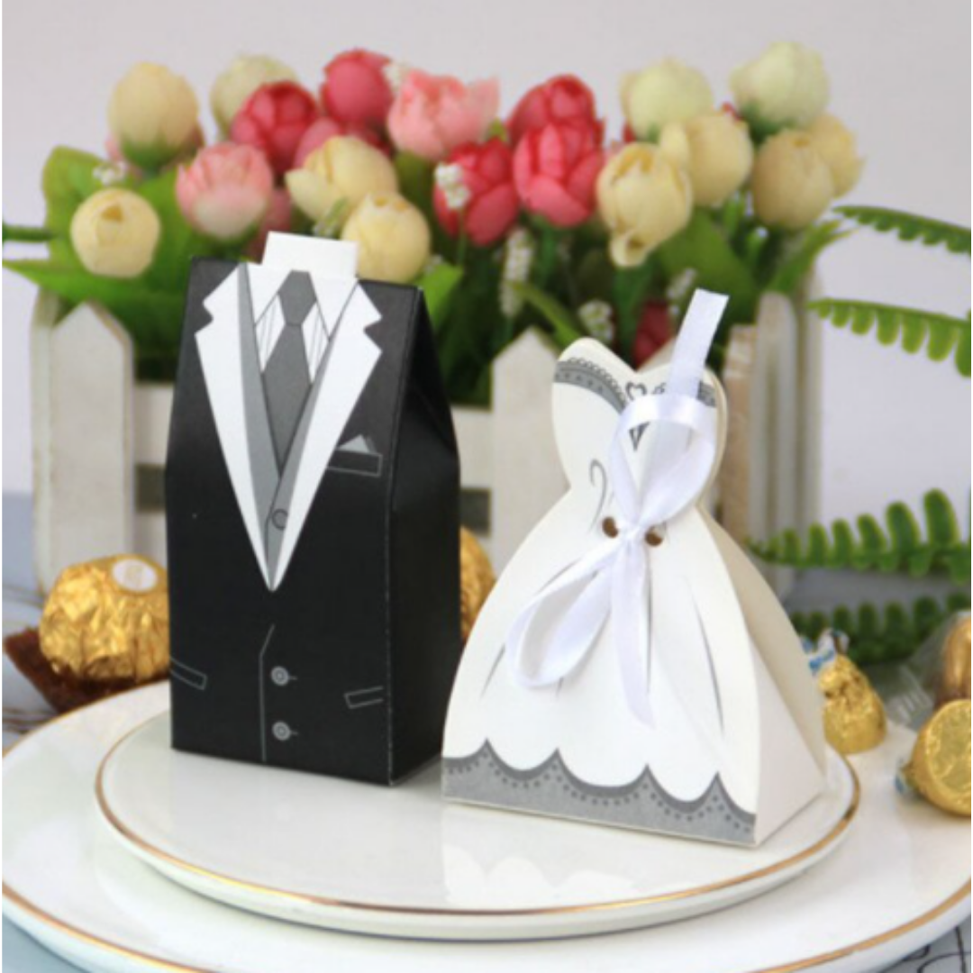 Cajas de Souvenir para el matrimonio (por unidad y al por mayor)