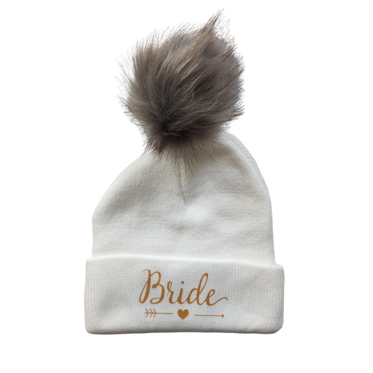 Gorro Invernal "Bride" Blanco