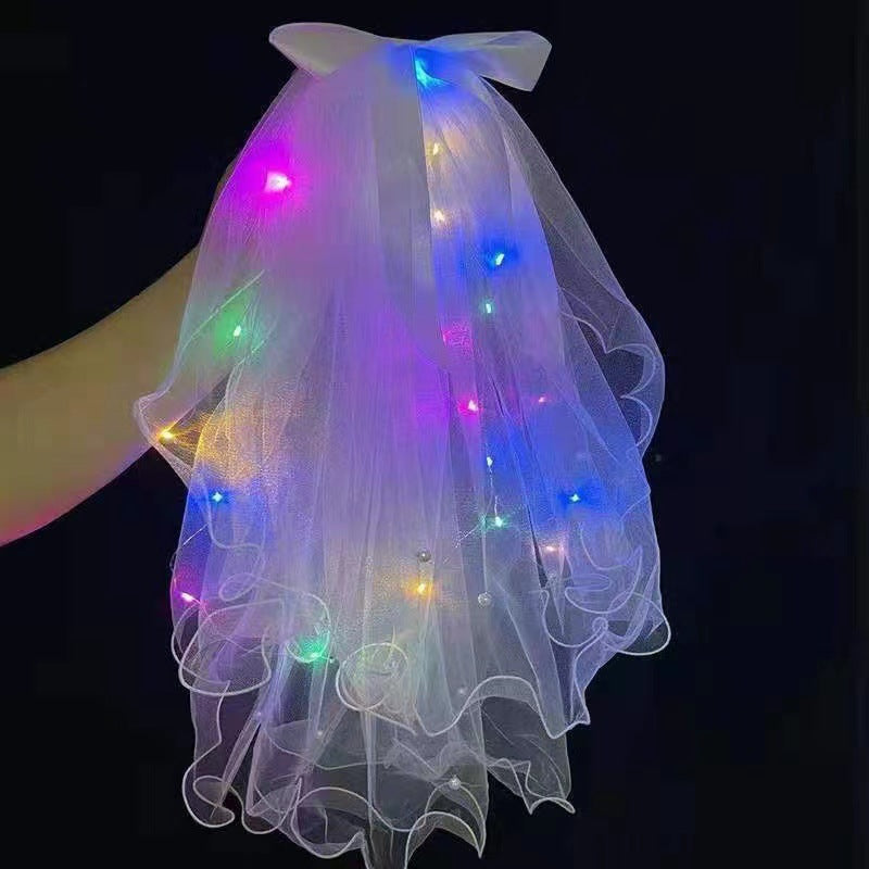 Velo Novia con Luces LED