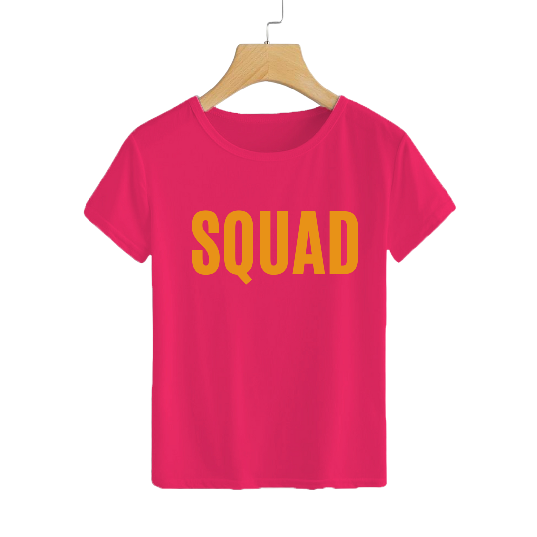 Polera SQUAD Fucsia